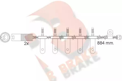 Контакт R BRAKE 610500RB